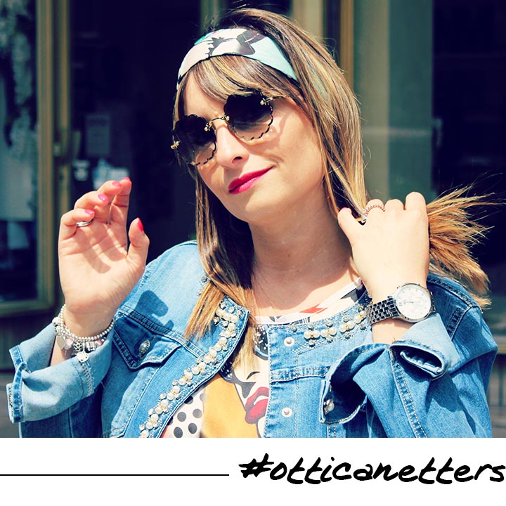 
Meet our OTTICANETTERS: fashionable Alessandra