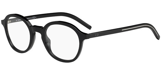 dior black tie eyeglasses