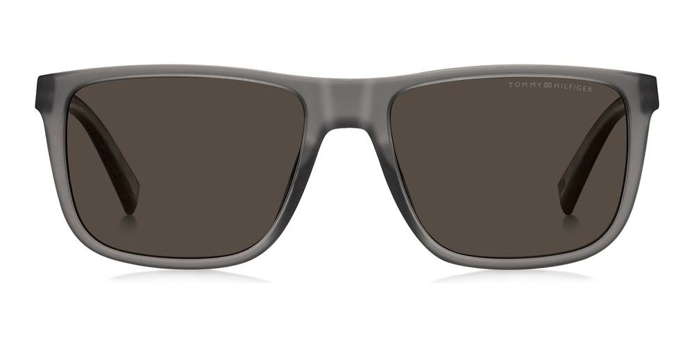 Occhiali da Sole Tommy Hilfiger TH 2043/S MATTE GREY/GREY 56/18/145 uomo - Foto 2 di 4