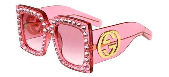 pink sparkly gucci sunglasses