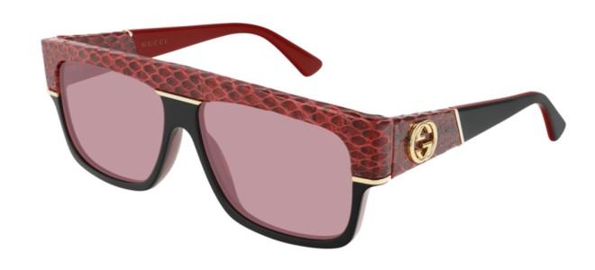 red gucci shades
