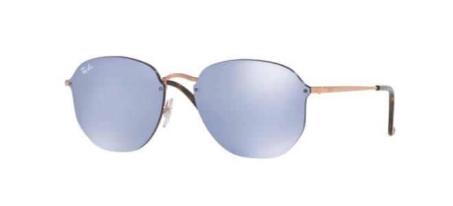 ray ban hexagonal blaze