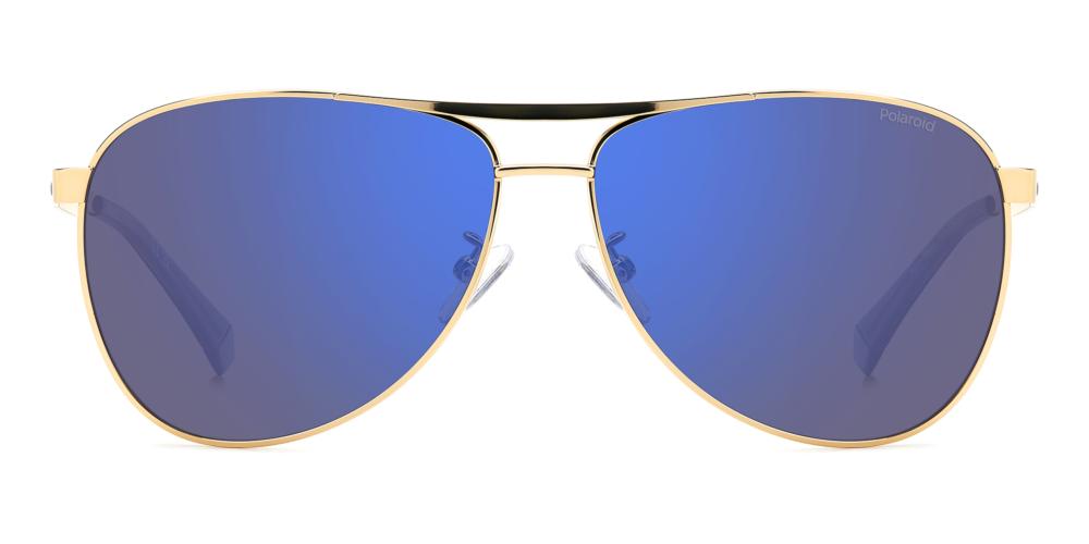 Polaroid PLD 2160/G/S/X GOLD/BLUE 62/13/140 Herren Sonnenbrillen - Bild 2 von 4