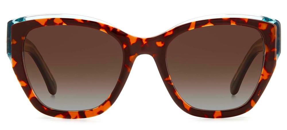Kate Spade YOLANDA/S DARK HAVANA/LIGHT BROWN SHADED 51/20 