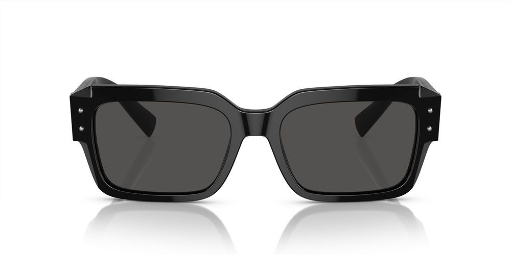 Pre-owned Dolce & Gabbana Dg4460 Black/grey 56/18/145 Men Sunglasses In Gray