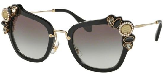 Miu Miu REVEAL EVOLUTION SMU02TS light havana//brown shaded 7S0-4P0 Sunglasses