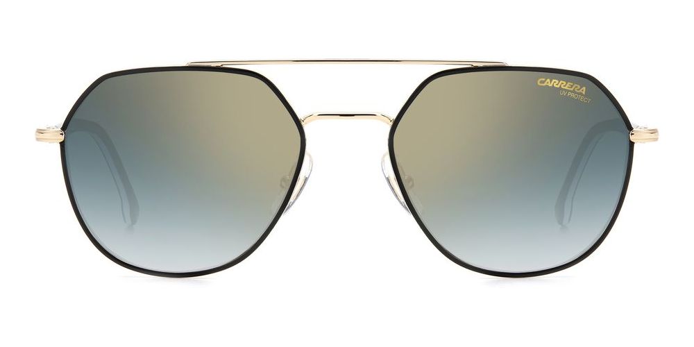 Carrera 303/S GOLD BLACK/BLUE SHADED 53/19/145 unisex Sunglasses