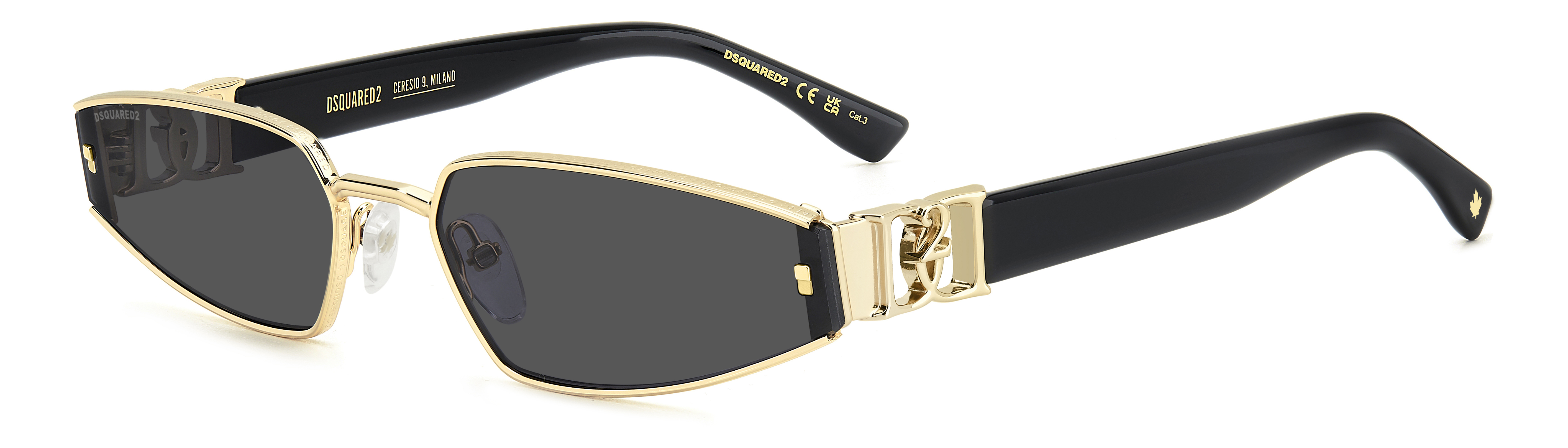 Dsquared2 D2 0168/S ROSE GOLD/GREY 61/19/145 women  display picture 2