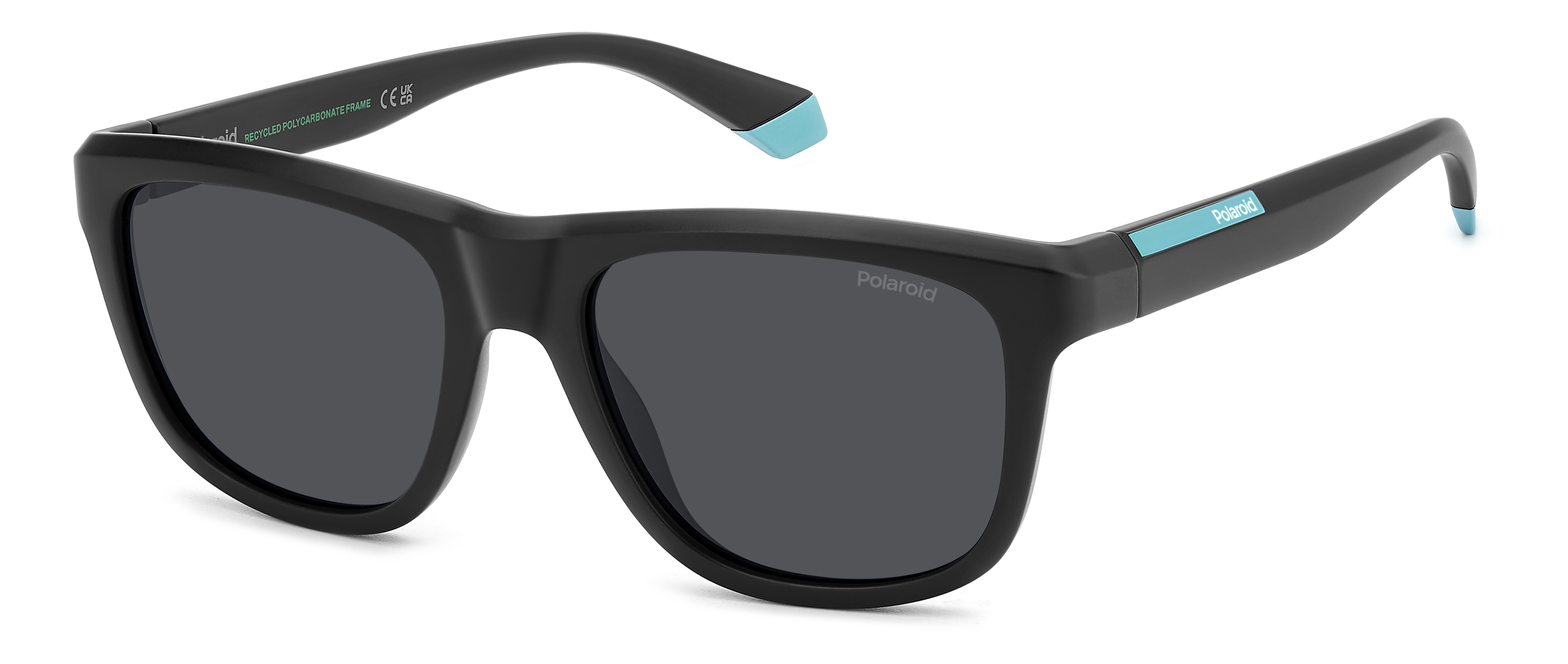 へ Polaroid PLD 2163/S MATTE BLACK/ GREY POLARIZED 54/18/145 unisex