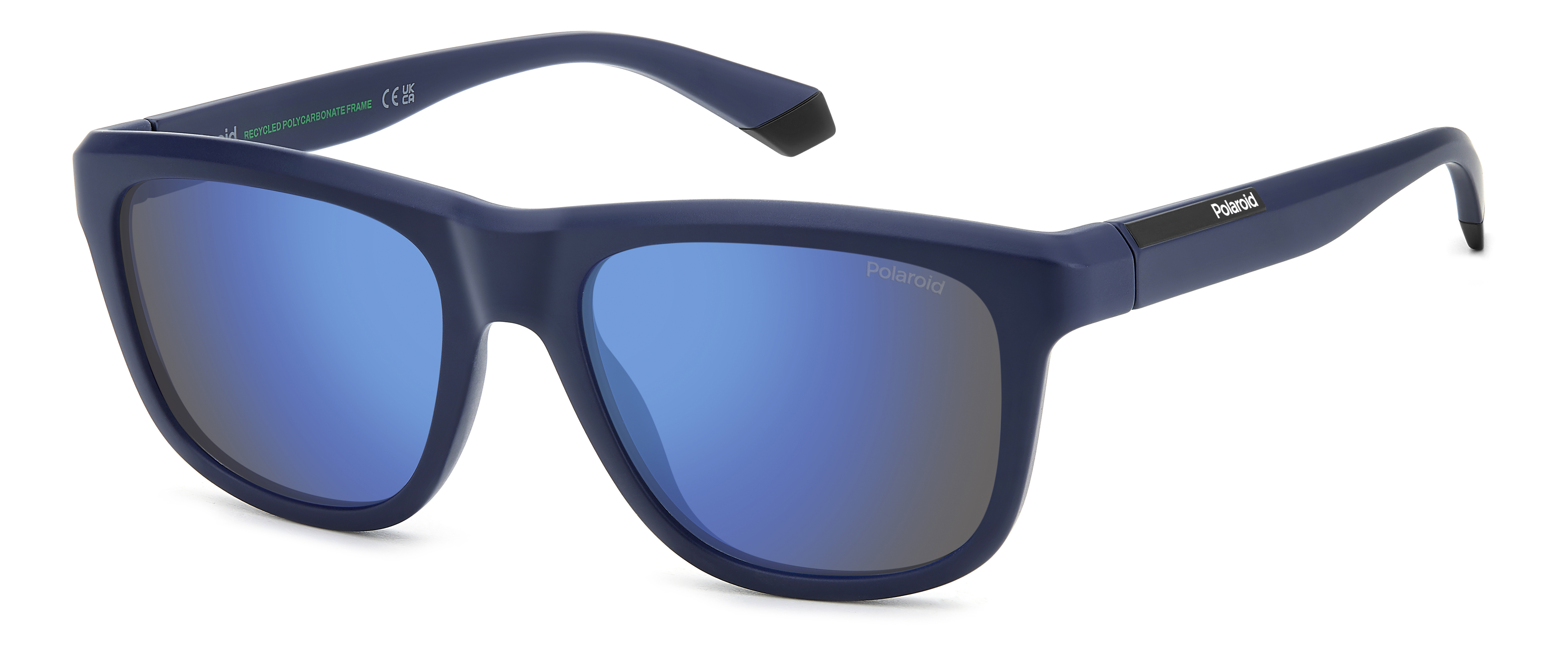 Occhiali da Sole Polaroid PLD 2163/S MATTE BLUE/BLUE MIRRORED 54/18/145 Unisex