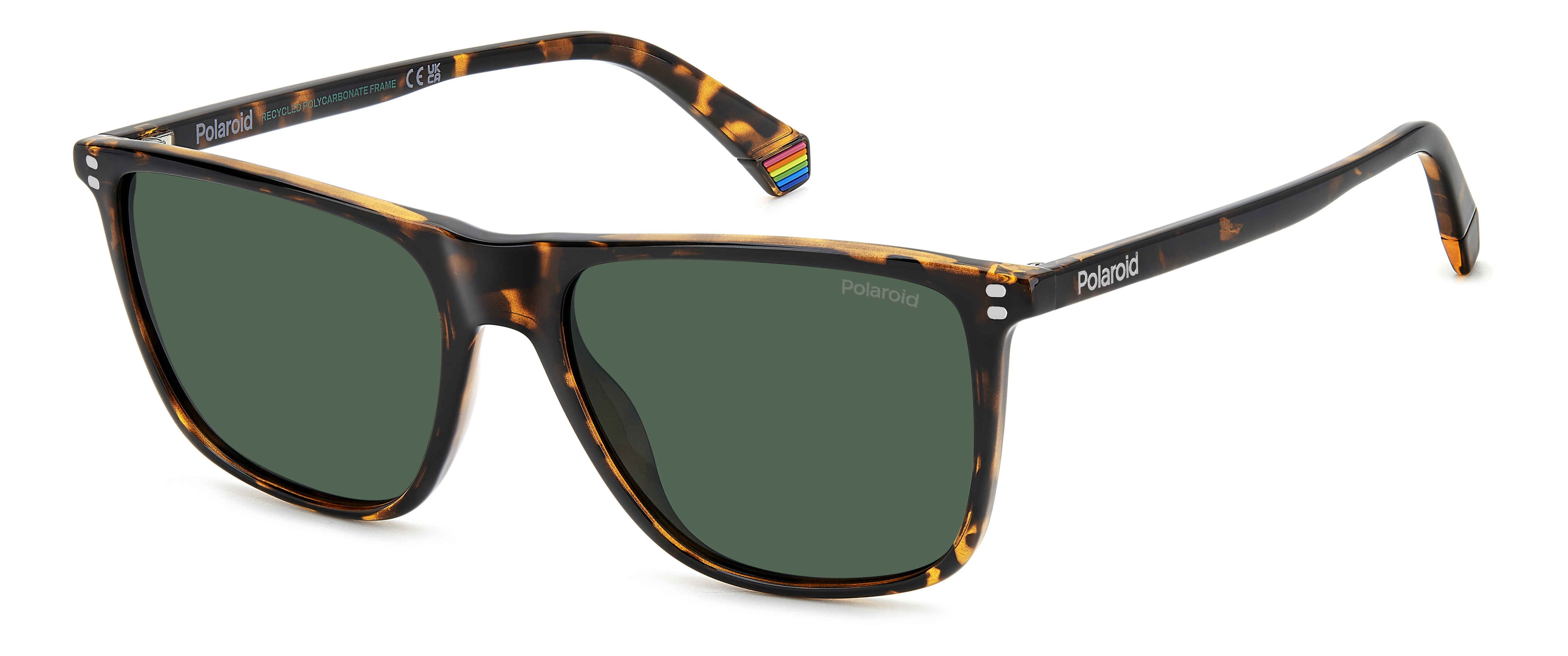 Polaroid PLD 6232/S HAVANA/ GREEN Polar 55/17/140 Herren Sonnenbrillen - Afbeelding 1 van 4