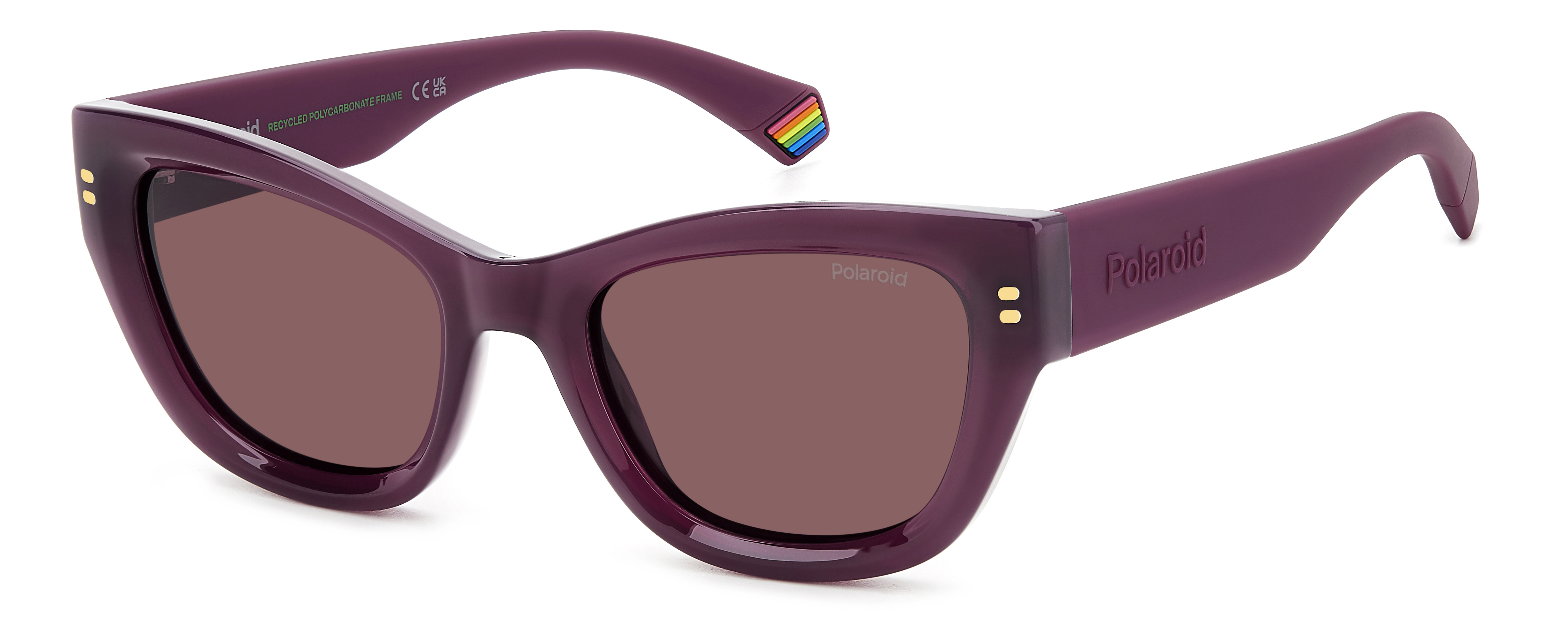 Polaroid PLD 6237/S/X CHERRY/ VIOLET POLARIZED 52/20/140 women Sunglasses - Picture 1 of 3