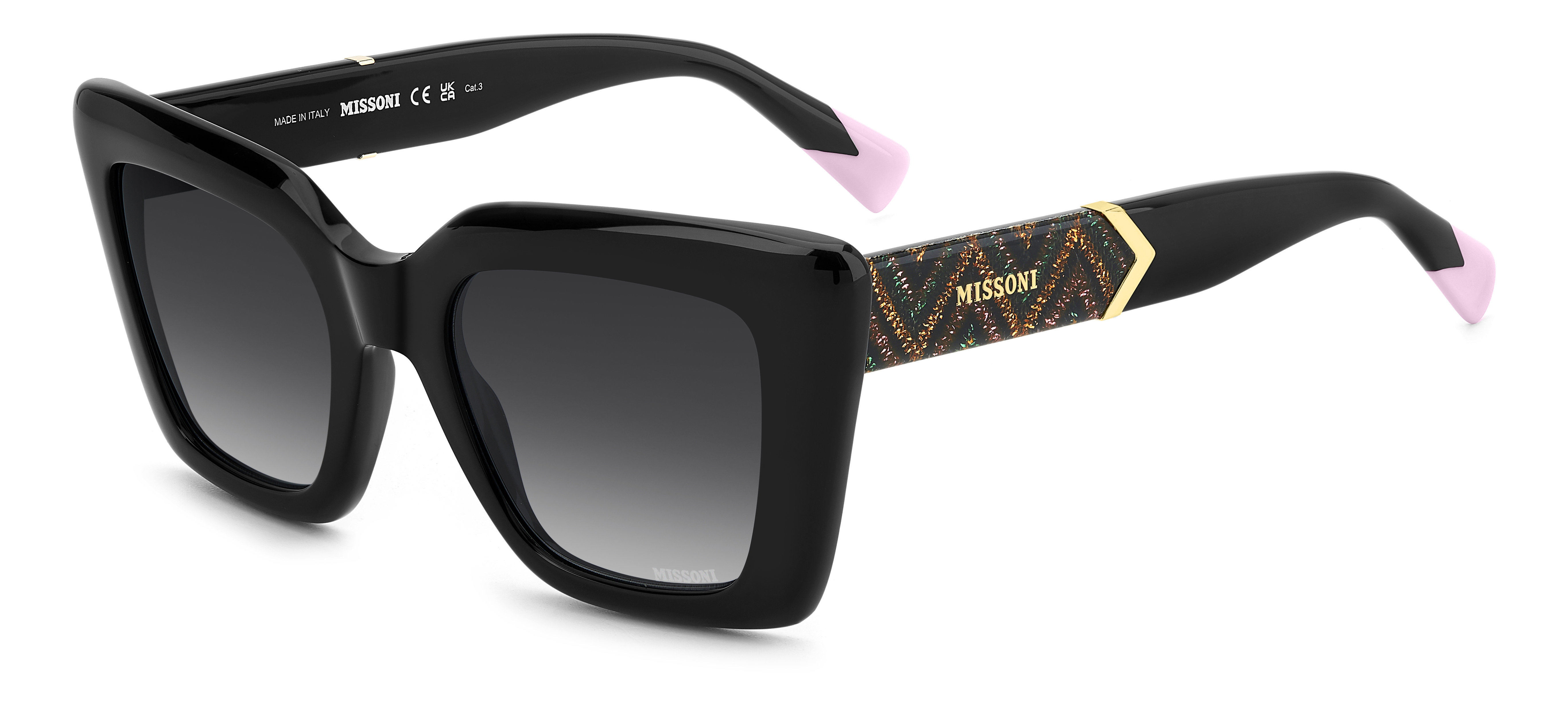 NWT Missoni Sunglasses 
MIS 
Black Sunglasses Woman Missoni Mis 0171/S MIS 206902 807 PR  main image 3