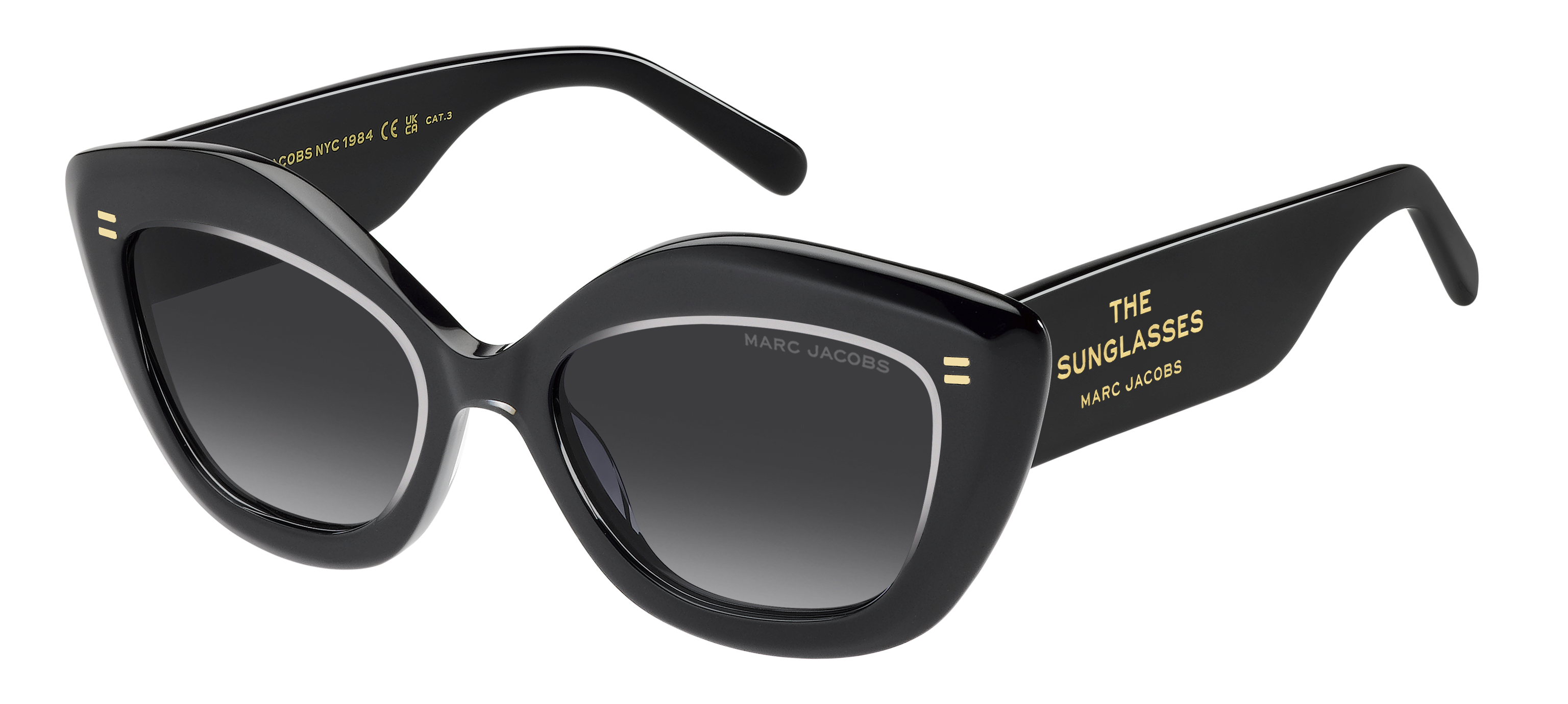 Marc Jacobs MARC 800/S Clear BLACK/GREY SHADED 52/18/140  display picture 1